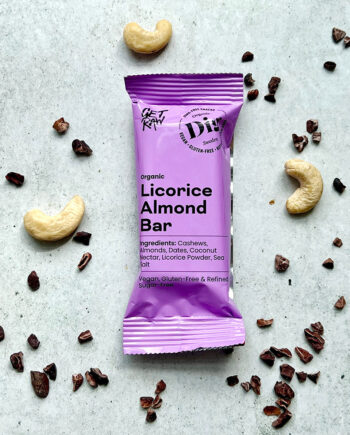 Get Raw Licorise Almond  øko  42 Gram