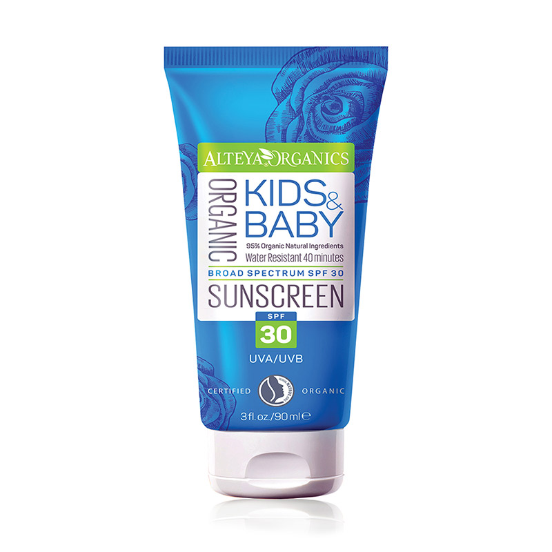 Alteya Organics Økologisk Solcreme til Børn SPF 30