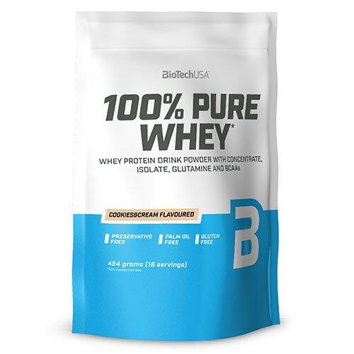 100% Ren Valleprotein Pulver Cookies & Cream 454 Gram