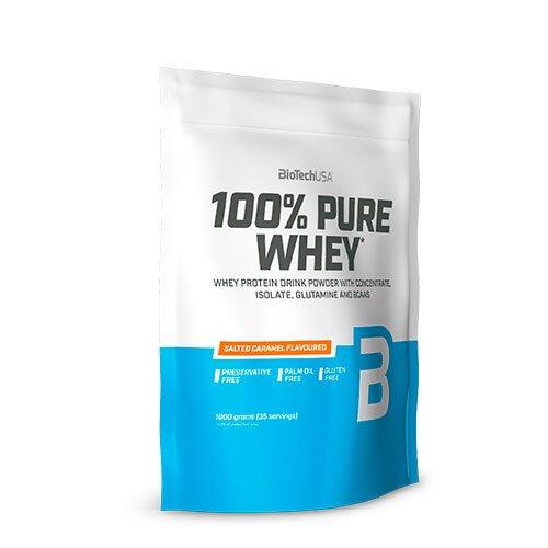 100% Ren Valle Proteinpulver Salted Caramel 454 Gram