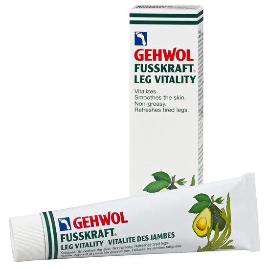 Gehwol Fusskraft Ben Vitalitet 125 Ml – Fodcreme til Trætte Ben