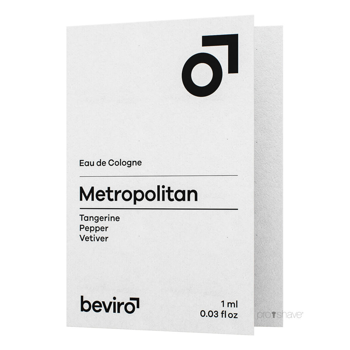 Beviro Cologne  Metropolitan  Sample  1 Ml